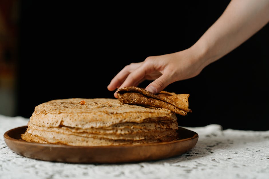 Blinis de Sarrasin aux Champignons