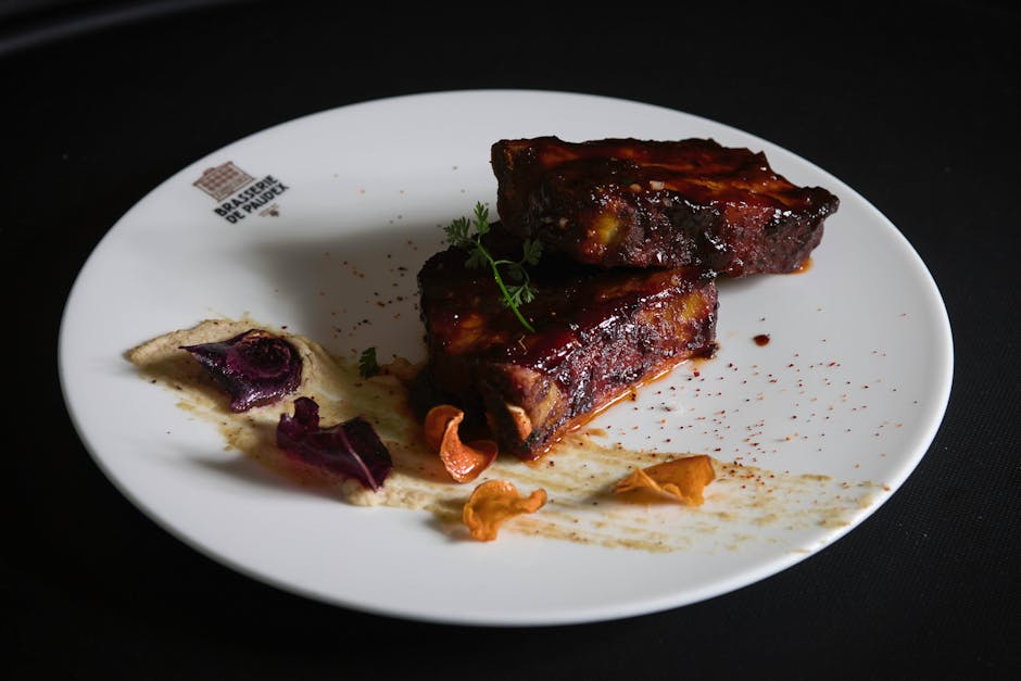 Maple-Glazed BBQ Ribs