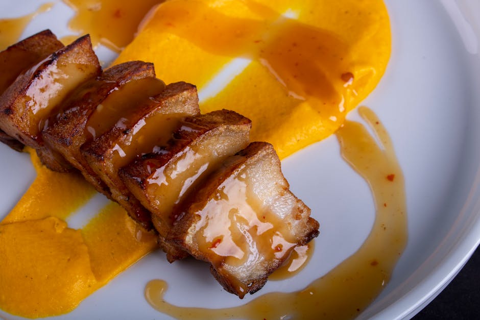 Porc aux Pêches