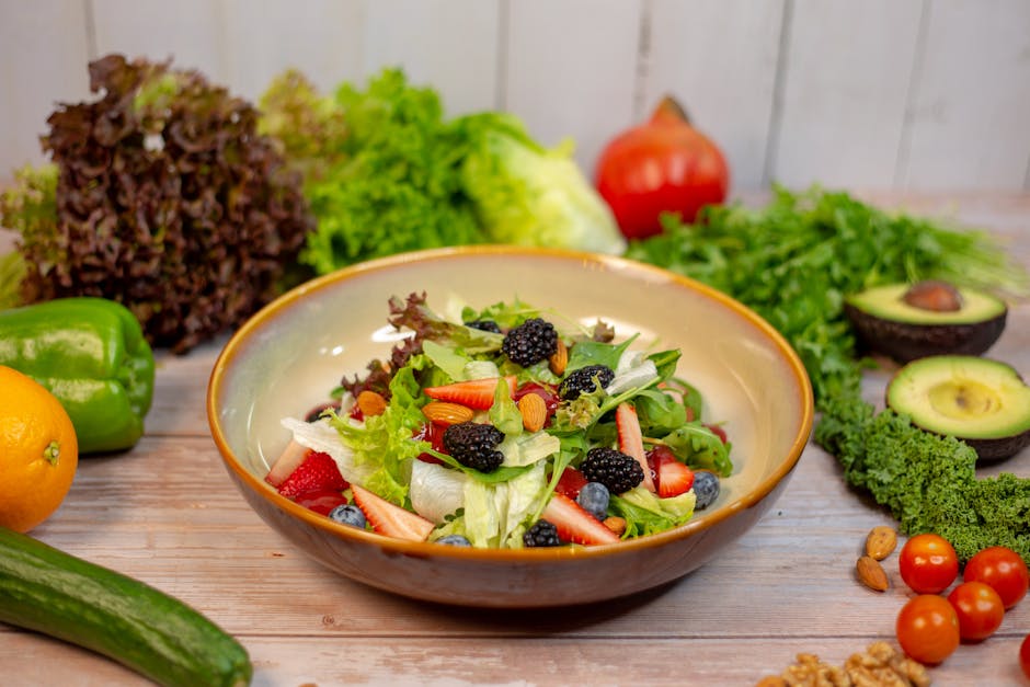 Salade de Chou Frisé et Avocat