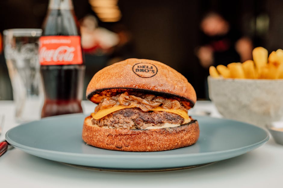 Beef Burger with Quebec Cheddar