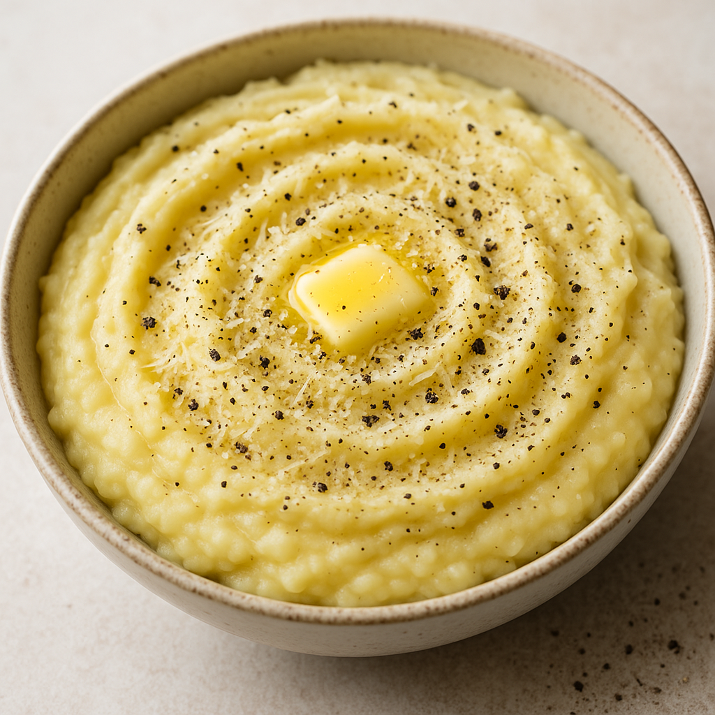 Cacio e Pepe Mashed Potatoes