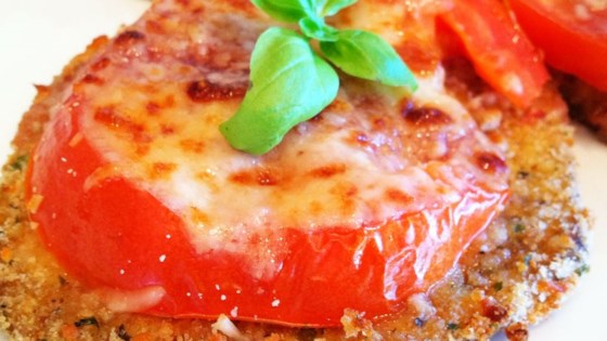 Eggplant and Tomato Parmesan Bake