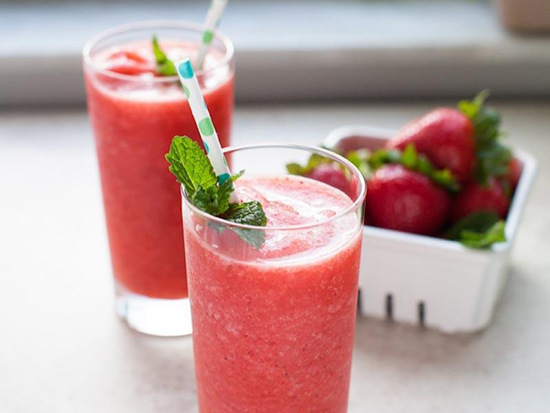 Smoothie aux Fruits Rouges