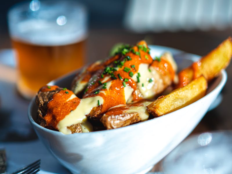 Vegetarian Poutine